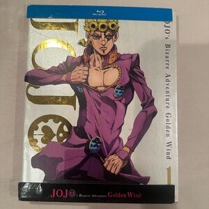 JoJo's Bizarre Adventure Golden Wind Blu-ray Volume 1 Blu Ray